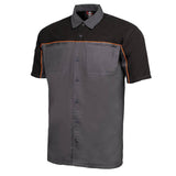 Men's "Reveline" Multi/Color Mechanic Work Shirt - Cotton Button Up Shop Shirt - MMC16030