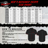 Milwaukee Motorcycle Clothing Co. Men's Mechanic Shop Shirt MDM11606