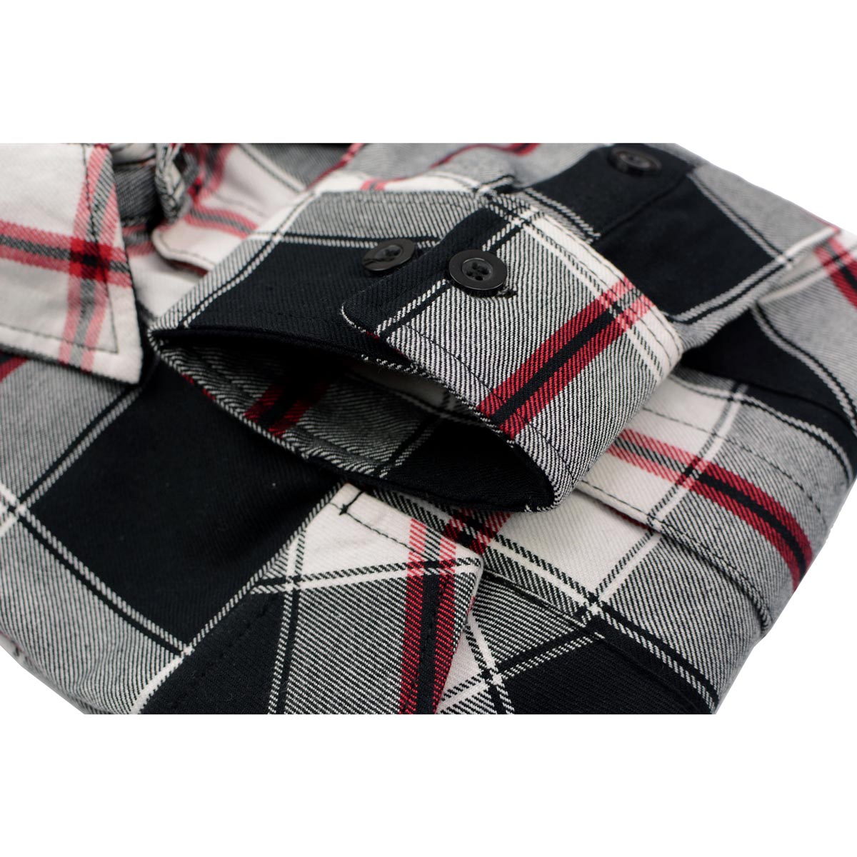 Men's "Dragon" Multi-Color Cotton Button Down Flannel Shirt - MNG11625 - by Milwaukee Leather