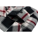 Men's "Dragon" Multi-Color Cotton Button Down Flannel Shirt - MNG11625 - by Milwaukee Leather