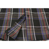 Men's "Crossfire" Multi-Color Cotton Long Sleeve Flannel Shirt - MNG11637 - by Milwaukee Leather