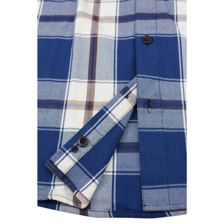 Milwaukee Leather Men’s Plaid Flannel Long Sleeve Shirt with Chest Pockets