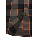 Men's "Yukon" Multi-Color Cotton Long Sleeve Flannel Shirt - MNG11648 - by Milwaukee Leather