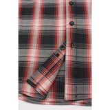 Men's "Firebrand" Multi-Color Cotton Long Sleeve Flannel Shirt - MNG11659 - by Milwaukee Leather