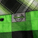 Milwaukee Motorcycle Clothing Co. Men's Reversible Plaid Flannel Shirt