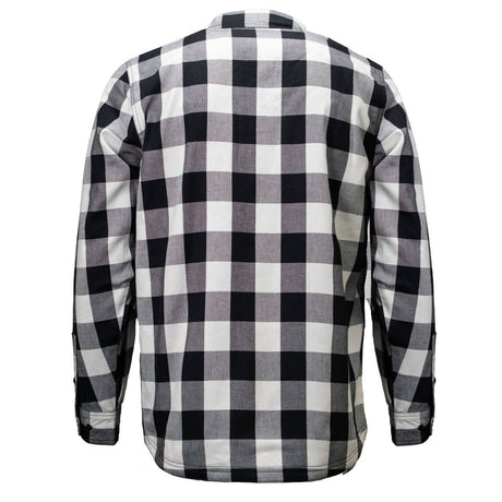 Men's Desperado Reversible Flannel Shirt - 100% Cotton Snap Front Plaid w/ Chest and Hand Pockets - MNG11804