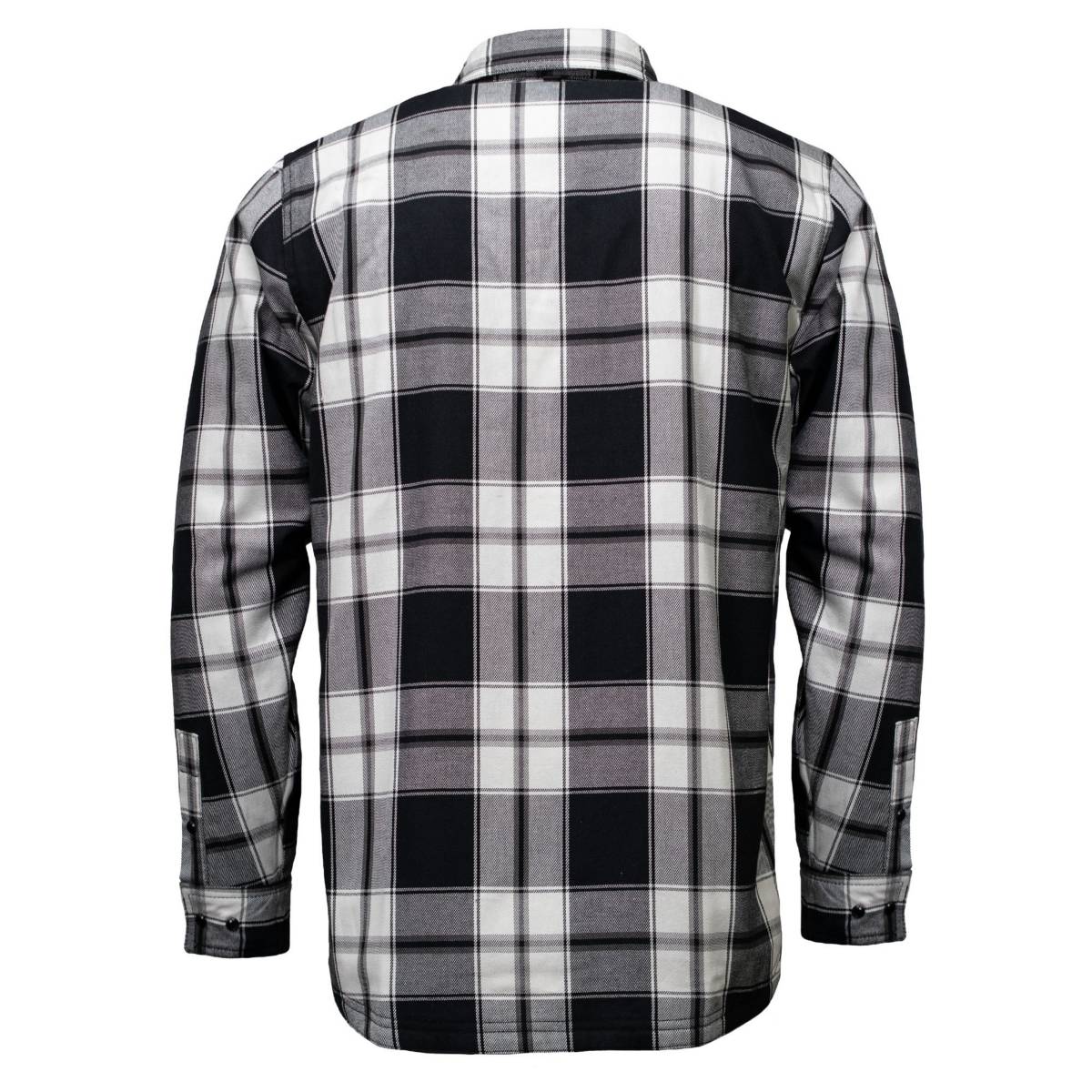 Men's Desperado Reversible Flannel Shirt - 100% Cotton Snap Front Plaid w/ Chest and Hand Pockets - MNG11804