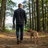 MMCC Men's Deadwood Reversible Flannel Shirt - 100% Cotton Snap Front Plaid w/ Chest and Hand Pockets - MNG11805