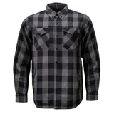 Men's Desperado Reversible Flannel Shirt - 100% Cotton Snap Front Plaid w/ Chest and Hand Pockets - MNG11805