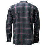 Men's Desperado Reversible Flannel Shirt - 100% Cotton Snap Front Plaid w/ Chest and Hand Pockets - MNG11805