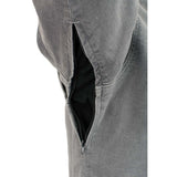 Milwaukee Leather MPM1621 Men's Grey CE Armored Long Sleeve Motorcycle Riders Shirt w/ Reinforced w/ Aramid Fibers