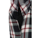 Milwaukee Leather MPM1635 Men’s Armored Riding Flannel – Full Aramid Fiber Lined, CE Shoulder/Elbow Armor