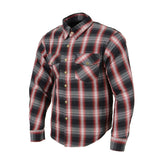 Men's "Asphalt Shield - Breakpoint" Multi-Color Armored Flannel Shirt - MPM1653