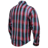 Men's "Asphalt Shield - Ravage" Multi-Color Armored Flannel Shirt - MPM1654