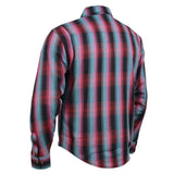 Men's "Asphalt Shield - Ravage" Multi-Color Armored Flannel Shirt - MPM1654