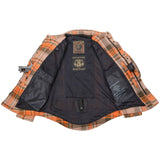 Men's "Asphalt Shield - Nightreign" Multi-Color Armored Flannel Shirt - MPM1657