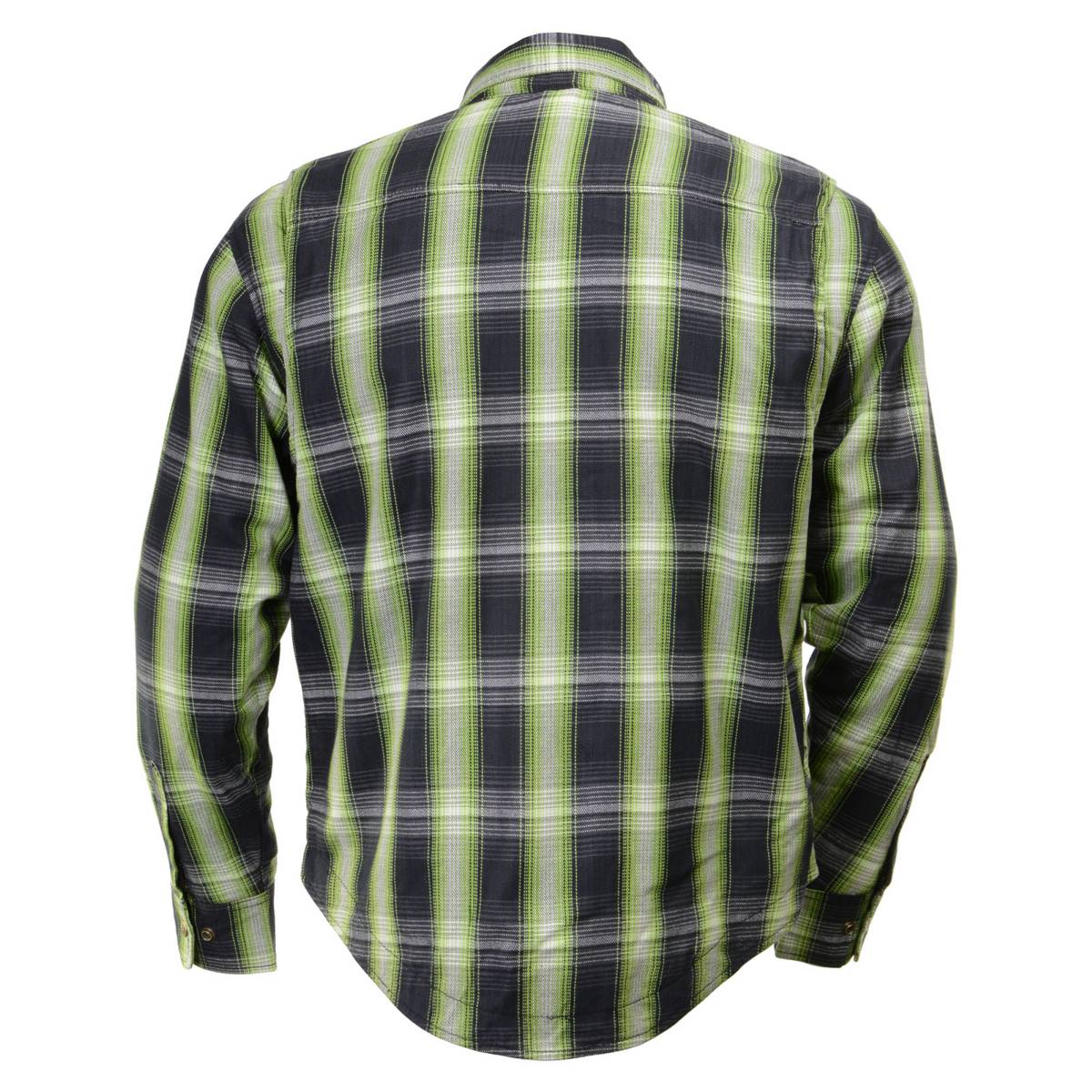 Men's "Asphalt Shield - Coldshot" Multi-Color Armored Flannel Shirt - MPM1658