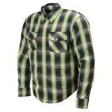 Men's "Asphalt Shield - Coldshot" Multi-Color Armored Flannel Shirt - MPM1658